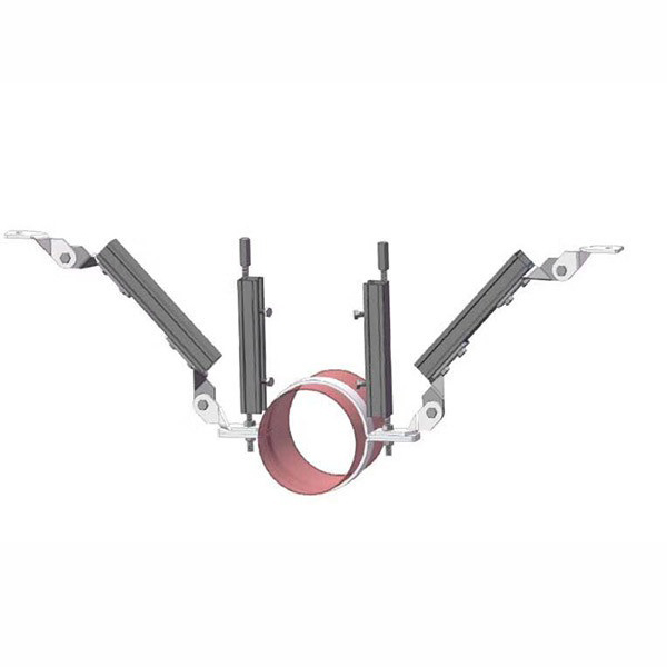 单管侧向支撑装配